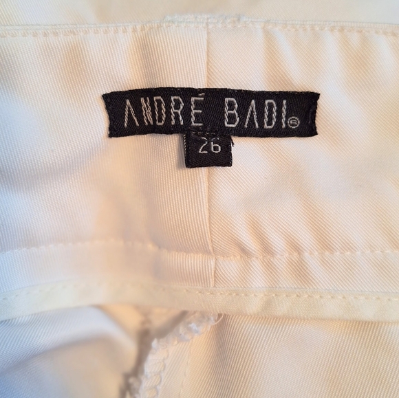 Andre badi white shorts sz 26 *K - Picture 2 of 6